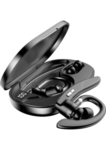 K29 Bt5.0 Iş Içi Kablosuz Tek Kulaklık Enc Gürültü Engelleme 500MAH Pil (Yurt Dışından)