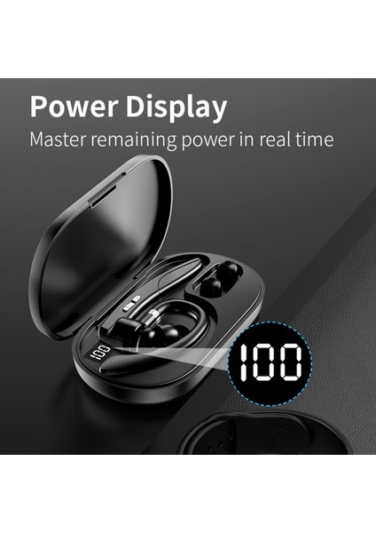 K29 Bt5.0 Iş Içi Kablosuz Tek Kulaklık Enc Gürültü Engelleme 500MAH Pil (Yurt Dışından)