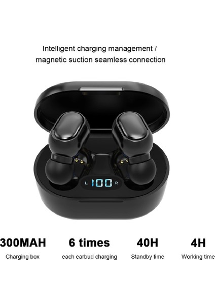 E7S Tws Bluetooth 5.0 Suya Dalı Kulaklıklar (Yurt Dışından)