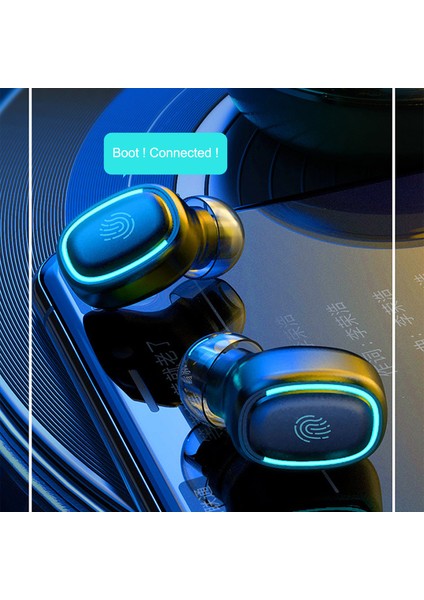 Kablosuz Bt5.0 Tws Kulaklıklar Terden Korunmuş Digital Ekranlı (Yurt Dışından)