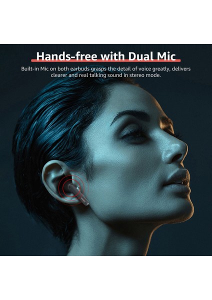 Lenovo HT28 Tws Bluetooth 5.0 Dokunmatik Kontrollü Kulaklıklar (Yurt Dışından)
