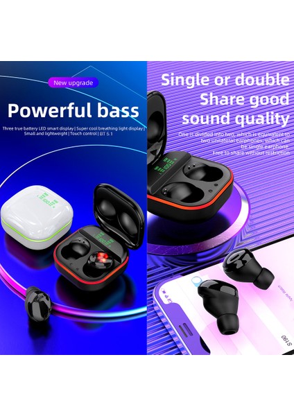 S190 Kablosuz Kulaklık Gürültü Engelleme ve Dijital Güç Gösterimi (Yurt Dışından) indirimleri