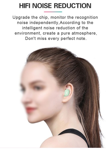 A6S Mini Twins Gerçek Kablosuz Kulak Içi Kulaklıklar Bt5.0 Spor Stereo (Yurt Dışından) fırsatları
