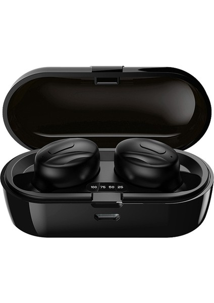XG13 Dijital Ekranlı Tws Iki Kulaklı 5.0 Stereo Kulaklık Siyah (Yurt Dışından)