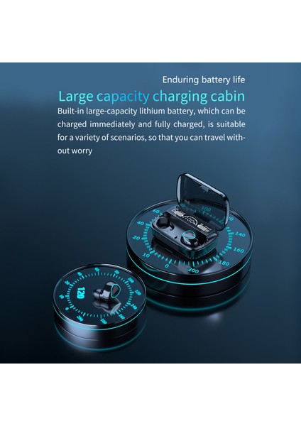 Kablosuz Kulaklıklar Bt 5.1 Suya Dalı 2000MAH Şarjlı Kılıf (Yurt Dışından)