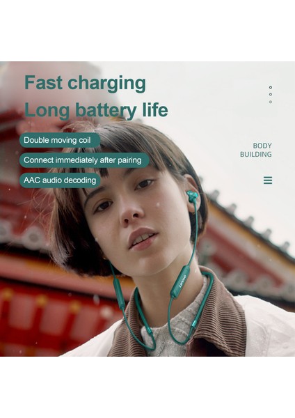 Lenovo Sh1 Kablosuz Kulaklık Bluetooth 5.0 Ipx5 Suya Dalı (Yurt Dışından)