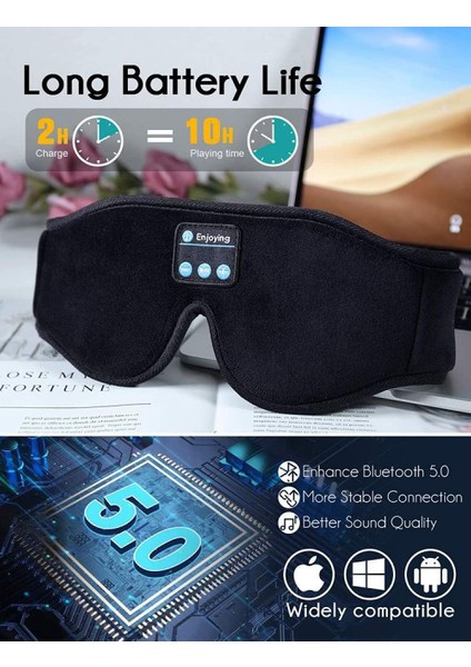 Bluetooth Uyku Gözlüğü Kulaklıkları (Yurt Dışından) fiyatları