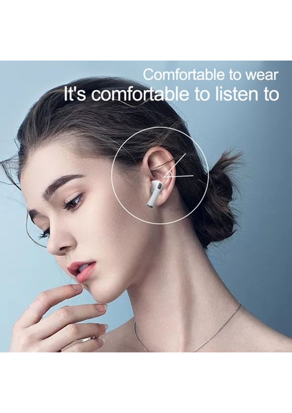 Yarı-Icli Bluetooth Kulaklıklar Stereo Ses Gürültü Azaltma (Yurt Dışından)