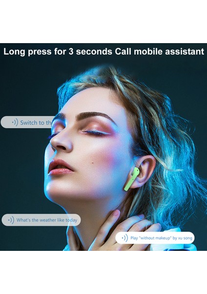 Inpods 12 Tws Kablosuz Kulaklıklar Bluetooth 5.0 Otomatik Eşleştirme (Yurt Dışından)