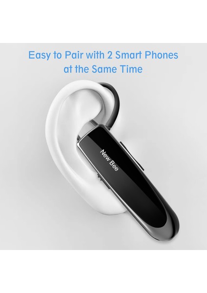 Yeni Arıler Tekli Kablosuz Bluetooth Kulaklık 24 Saat Sürükabilirlik 60 Gün Durma Modu (Yurt Dışından)