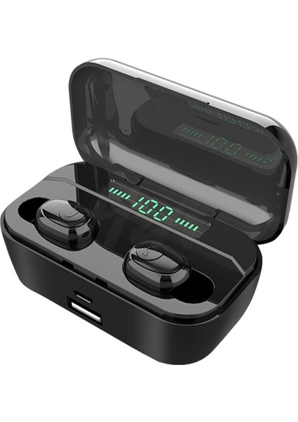 G6S Tws Kablosuz Kulaklıklar 8d Stereo 3500MAH Pil Şarj Cihazı (Yurt Dışından)