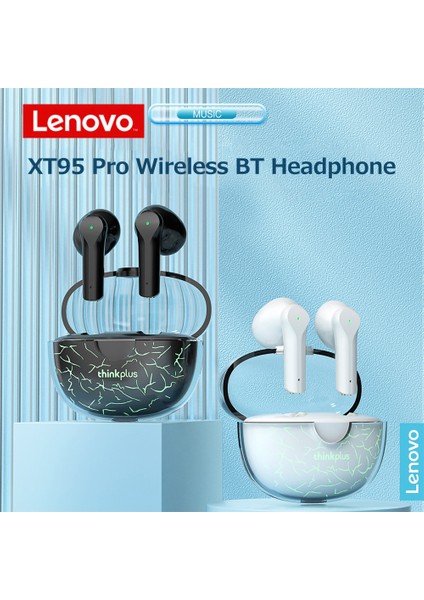 Lenovo XT95 Pro Beyaz Gerçek Kablosuz Kulaklıklar Bt5.1 Düşük Gecikme (Yurt Dışından) indirimleri
