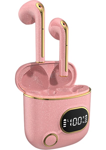 Tws X25 Pembe Bt5.2 Stereo Kablosuz Kulaklık (Yurt Dışından)