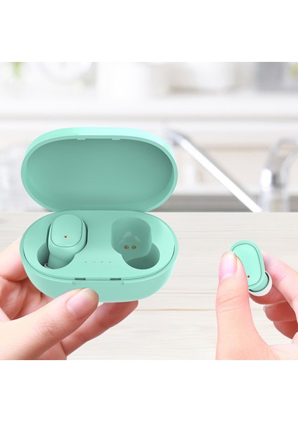 Kablosuz Bt 5.0 Pembe Şarjlı Kulaklıklar Hi-Fi Stereo Ses (Yurt Dışından)