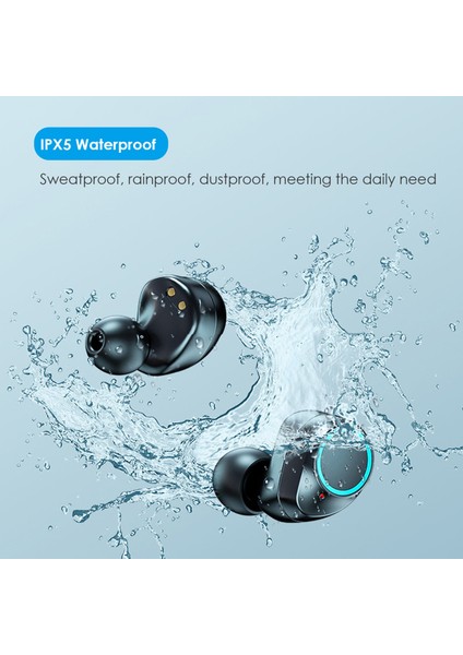 Gerçek Kablosuz Stereo Bluetooth Kulaklık Gürültü Azaltma Yüksek Ses Kalitesi (Yurt Dışından)