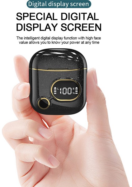 Tws X25 Pembe Bt5.2 Stereo Kablosuz Kulaklık (Yurt Dışından)