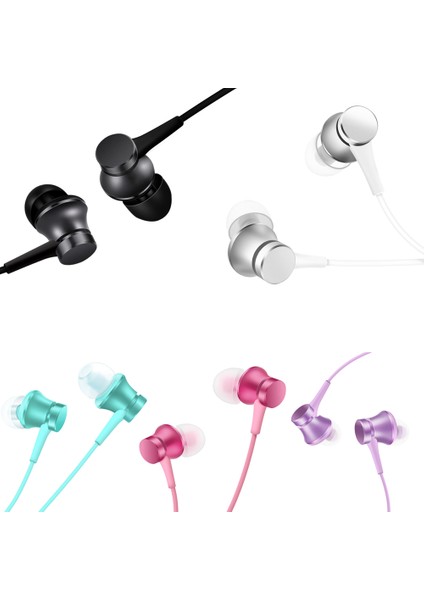 Xiaomi 3.5mm Takılı Gömülü Mikrofonlu Kulaklıklar (Yurt Dışından)