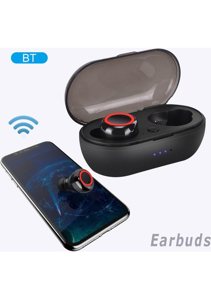 Gerçek Kablosuz Stereo Bt Kulaklık Akıllı Gürültü Azaltma Yüksek Netlikli Ses (Yurt Dışından)