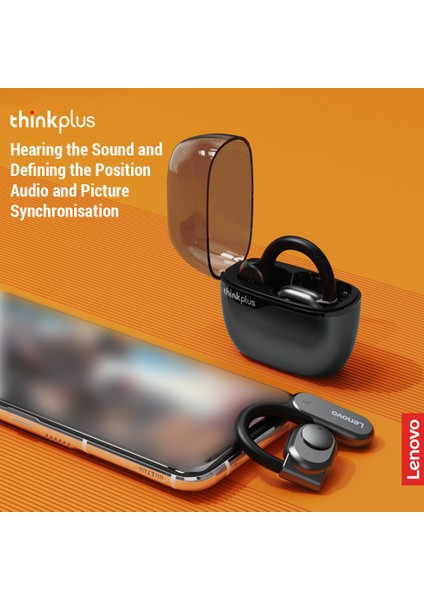 Thinkplus LP76 Kablosuz Kulaklıklar Hava Iletimli Yüksek Aydınlık Ses Düşük Gecikmeli (Yurt Dışından)