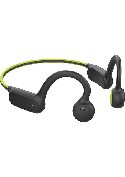 Kemik Iletimli Bluetooth Kulaklığı Koyu Yeşil Suya Dalı Kablosuz 5.0 (Yurt Dışından)