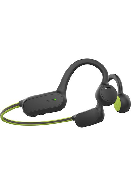 Kemik Iletimli Bluetooth Kulaklığı Koyu Yeşil Suya Dalı Kablosuz 5.0 (Yurt Dışından)