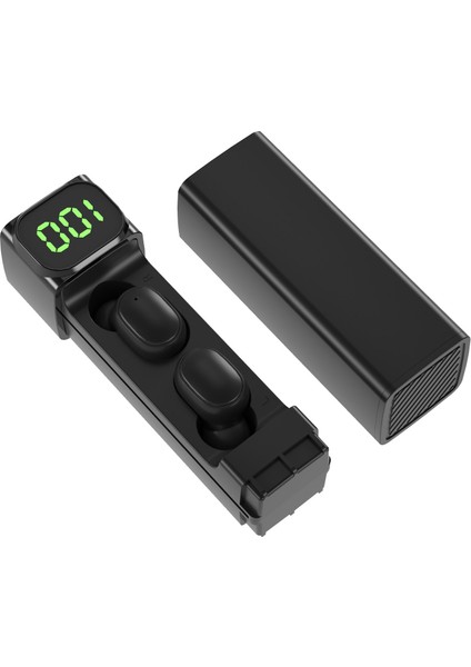 Bqc-01 Bluetooth 5.0 Tws Kulaklıkları Cvc8.0 Gürültü Azaltma Pil Sayısal Gösterim (Yurt Dışından)