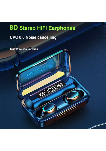 F9-5 Tws Kablosuz Kulaklıklar 8d Hifi Ses Gürültü Emiyici (Yurt Dışından) fiyatları
