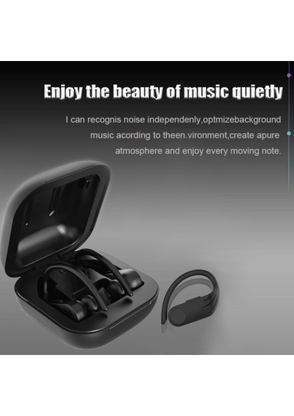 B1 Bluetooth 5.0 Tws Kablosuz Spor Kulaklığı Çift Mikrofonlu Ipx5 Su Geçirmez (Yurt Dışından) modelleri