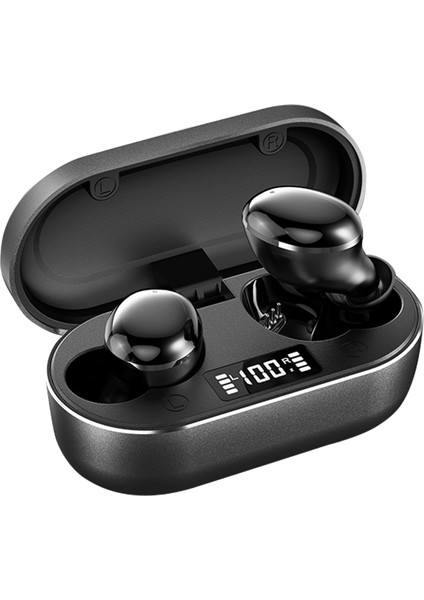 Mini Metal Şarj Kutulu Ipx6 Su Geçirmez Gerçek Kablosuz Stereo Kulaklıklar (Yurt Dışından)