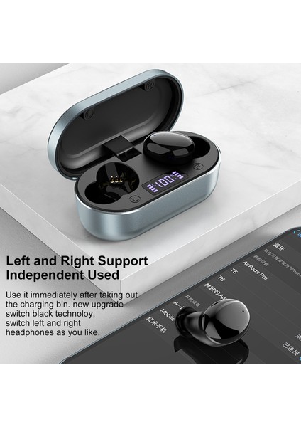 Mini Metal Şarj Kutulu Ipx6 Su Geçirmez Gerçek Kablosuz Stereo Kulaklıklar (Yurt Dışından) indirimleri