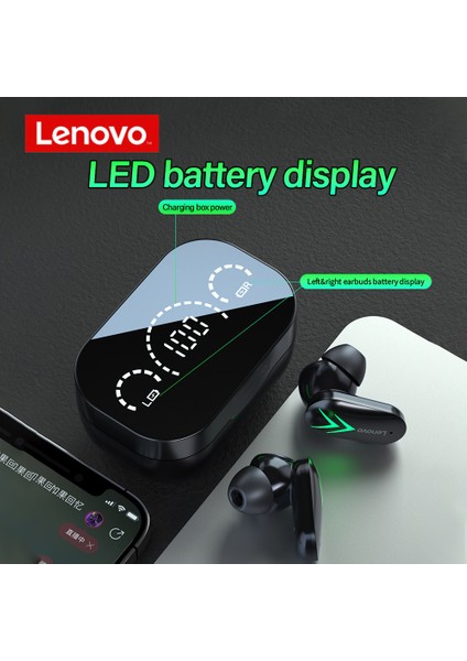 Lenovo XT82 Kablosuz Oyun Kulaklıkları Bt5.1 Düşük Gecikmeli Beyaz (Yurt Dışından) fırsatları