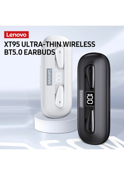 Lenovo XT95 Kablosuz Kulaklık Yarı Iç Kulaklık Siyah Uzunömürlü Bt5.0 (Yurt Dışından) fırsatları