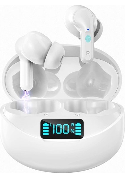 5.0 Bluetooth Kablosuz Kulaklıklar Hifi Stereo Ses Otomatik Eşleşme (Yurt Dışından)