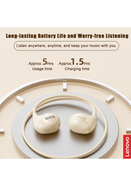 Thinkplus XT95 Kablosuz Kulaklık Boyun Bandı Hava Iletimli Hıfı Ses Kalitesi (Yurt Dışından)