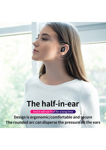 Zealot T4 Pembe Tws Kulaklıkları Bluetooth 5.0 300MAH Şarj Kutusu (Yurt Dışından)