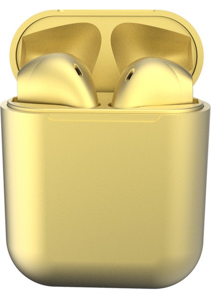 Inpods 12 Tws Kulaklıklar Metal Renkli Bt5.0 Açılır Dokunmatik Kontrollü (Yurt Dışından)