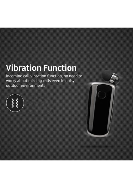 Taşınabilir Iş Için Bluetooth Kulaklık Gümüş Rengli Gürültü Azaltma Gelen Arama Titreşimi (Yurt Dışından)