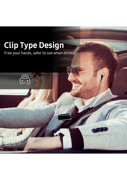 Taşınabilir Iş Için Bluetooth Kulaklık Gümüş Rengli Gürültü Azaltma Gelen Arama Titreşimi (Yurt Dışından)