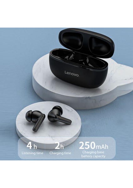Lenovo HT05 Tws Kablosuz Kulaklıklar Akıllı Dokunmatik Kontrol Gürültü Azaltma (Yurt Dışından)