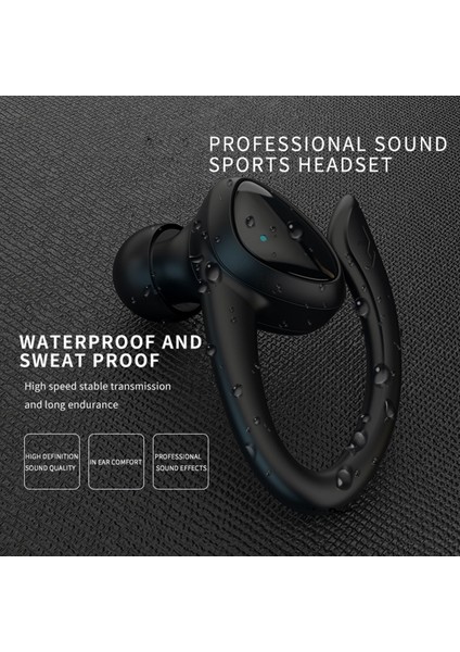 D10 Kablosuz Kulaklık Gerçek Stereo Hafif (Yurt Dışından)