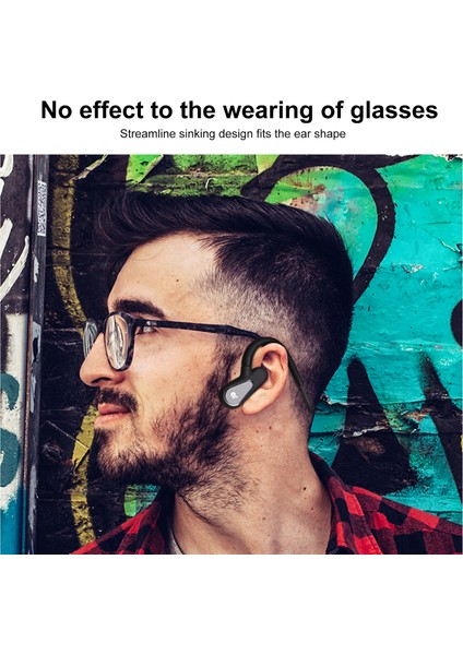 A01 Kablosuz Bluetooth 5.0 Hava Iletimli Suya Dalı Kulaklıklar (Yurt Dışından)