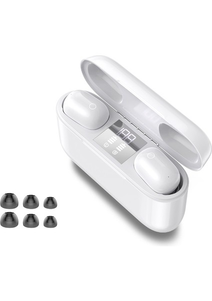 Gerçek Kablosuz Bluetooth 5.0 Dokunmatik Kontrollü Kulaklık (Yurt Dışından)