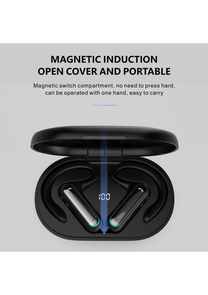 Fw5 Bt5.2 Iş Içi Kablosuz Kulaklık Cvc Gürültü Giderme 600MAH Pil (Yurt Dışından)