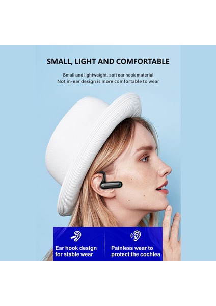 Fw5 Bt5.2 Iş Içi Kablosuz Kulaklık Cvc Gürültü Giderme 600MAH Pil (Yurt Dışından)