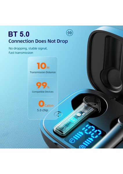 Lb-8 Bt5.0 Kulaklıklar Akıllı Gürültü Giderme Parmak Izi Kontrolü (Yurt Dışından)