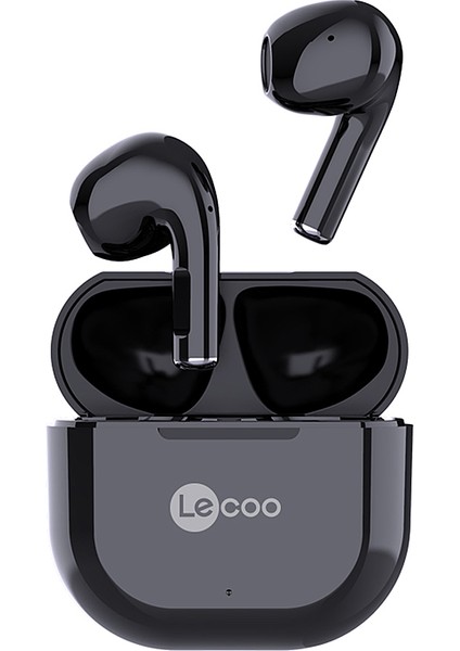 Lecoo C1 Gerçek Kablosuz Spor Kulaklıkları Bt5.1 Çipi Grafen Diyafram Siyah (Yurt Dışından)