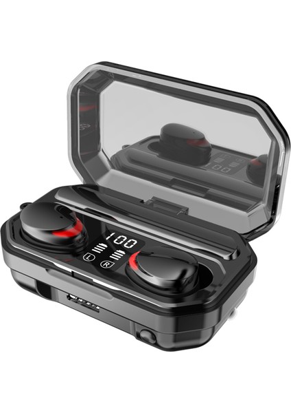 Kablosuz Kulaklıklar Bt 5.0 Tws Stereo M15 Ipx7 Suya Dalı Çift Gürültü Azaltma (Yurt Dışından)
