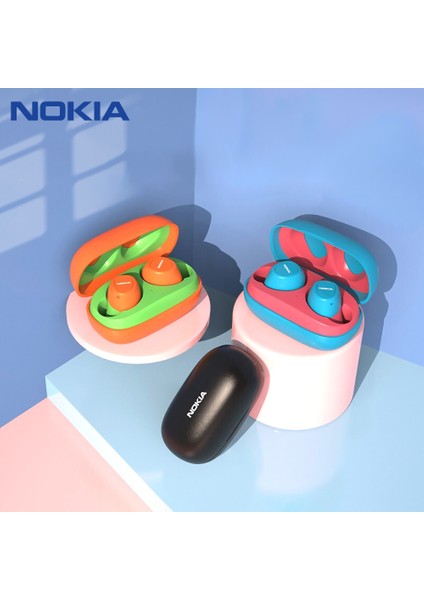 Nokıa E3100 Kablosuz Bt Kulaklıkları Yeşil Turuncu Kararlı Bağlantı Düşük Gecikme (Yurt Dışından) indirimleri
