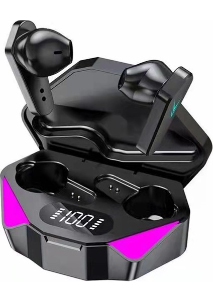 X15 Gerçek Kablosuz Kulaklık Bt5.0 Düşük Gecikmeli Terlemeye Dalı (Yurt Dışından)