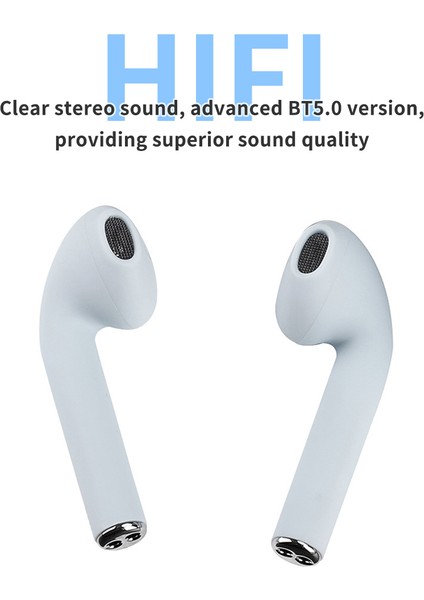Bt5.0 Tws Çift Kulaklık Hi-Fi Stereo Dokunmatik Kontrol (Yurt Dışından)